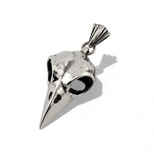 【CRAZY PIG DESIGNS クレイジーピッグデザインズ】NO.17 BIRD SKULL PENDANT - MEDIUM