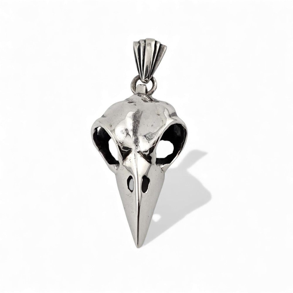 【CRAZY PIG DESIGNS クレイジーピッグデザインズ】NO.17 BIRD SKULL PENDANT - MEDIUM