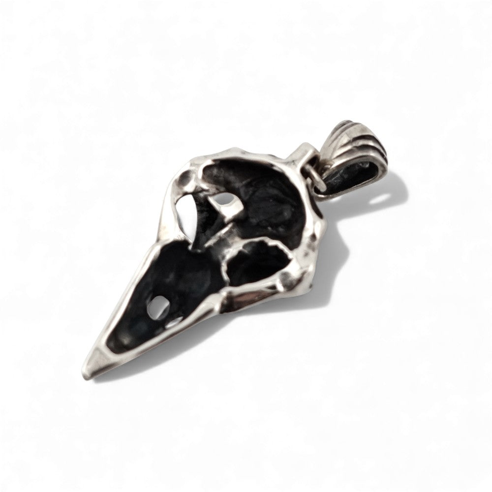 【CRAZY PIG DESIGNS クレイジーピッグデザインズ】NO.17 BIRD SKULL PENDANT - MEDIUM