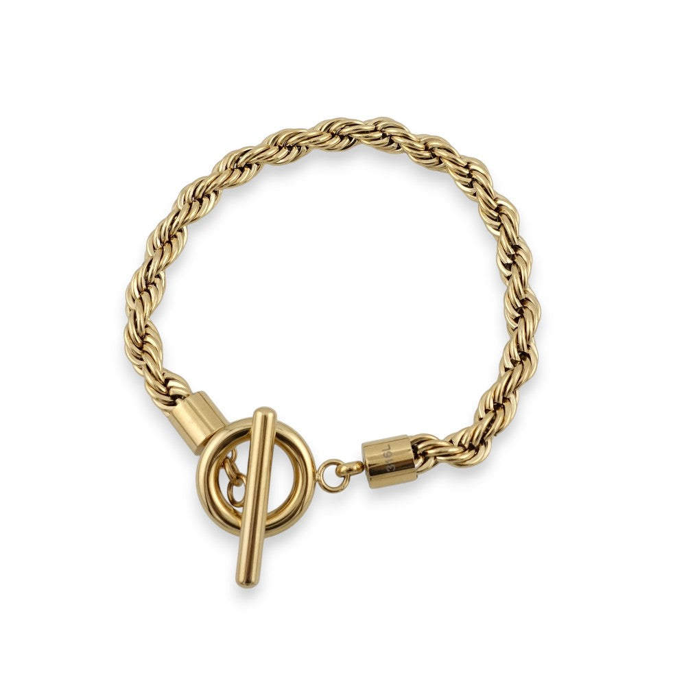 -925- Select: French Rope Bracelet 316BS-08