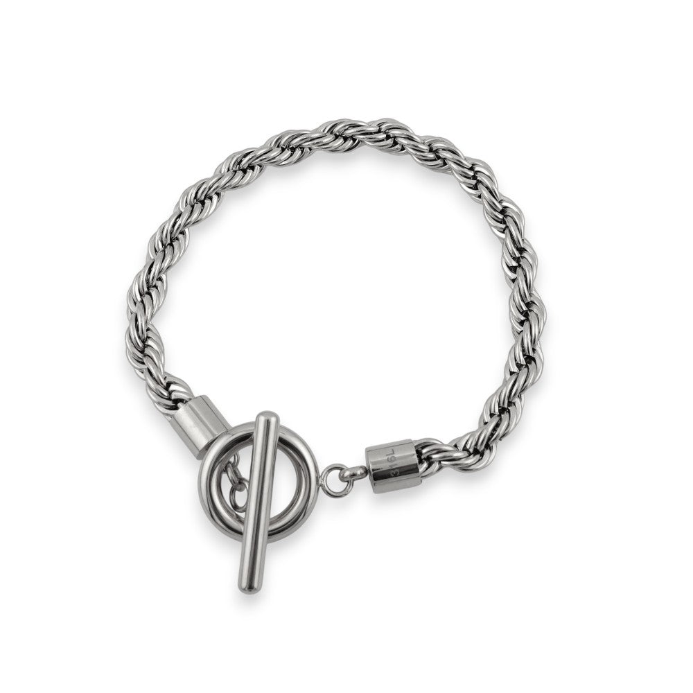 -925- Select: French Rope Bracelet 316BS-08
