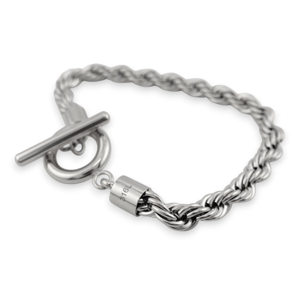 -925- Select: French Rope Bracelet 316BS-08