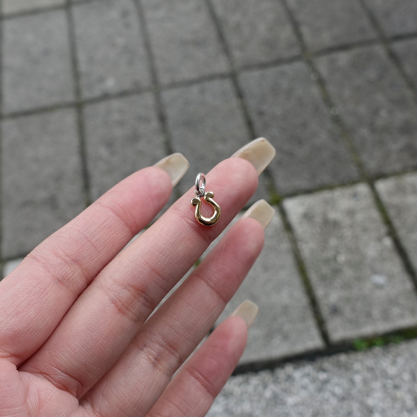 FIRST ARROW's ファーストアローズ】P-864 K18 Horseshoe Pendant(S