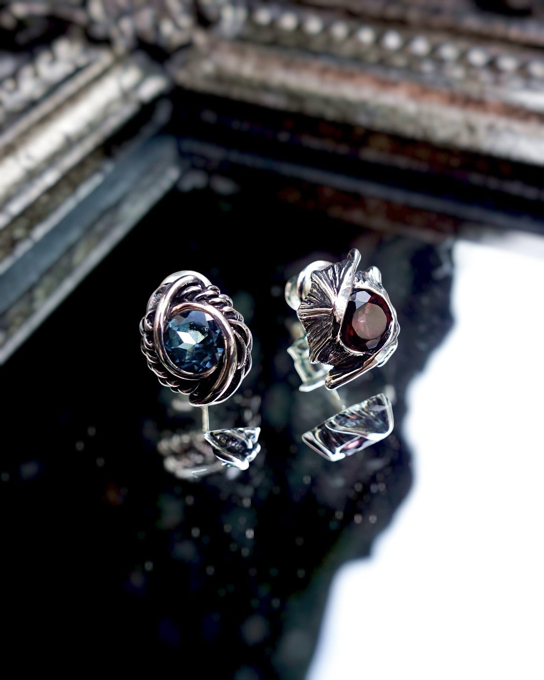 [Bizarre] SPJ058 Angel Silver Earrings 2nd