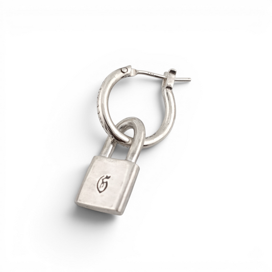 2026AW先行予約【GODSIZE ゴッドサイズ】GS-THP-P THIN HOOP with PADLOCK