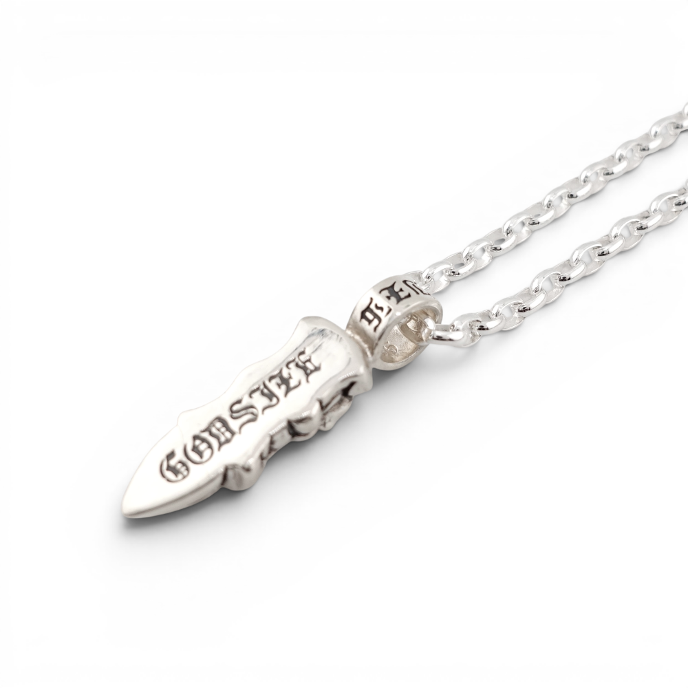 2026AW先行予約【GODSIZE ゴッドサイズ】GS701PD DRAGON CLAW with HEART Pendant
