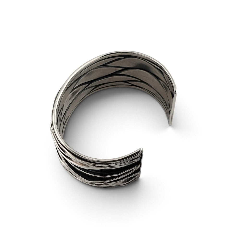 【NAVAJO INDIAN JEWELRY】Silver Bangle -01