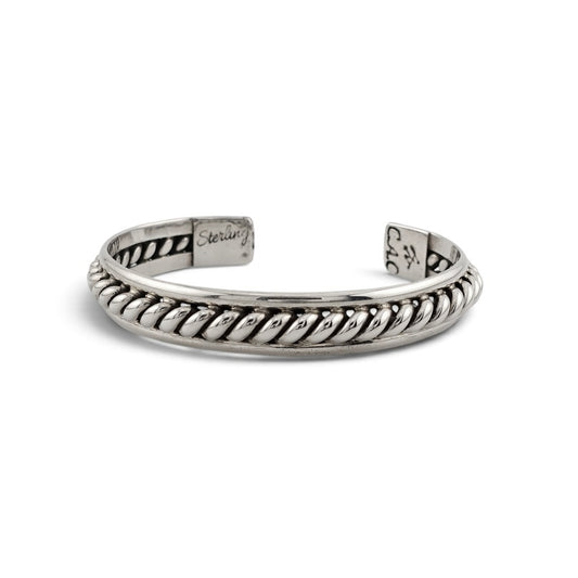 【NAVAJO INDIAN JEWELRY】Silver Bangle -3280
