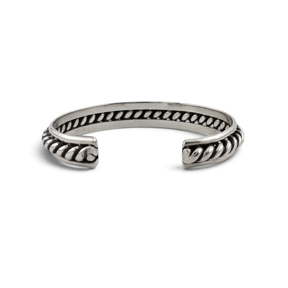 【NAVAJO INDIAN JEWELRY】Silver Bangle -3280