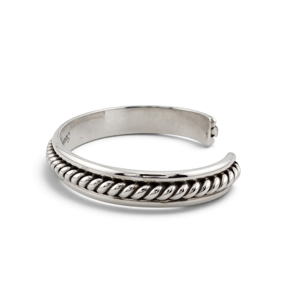 【NAVAJO INDIAN JEWELRY】Silver Bangle -2420