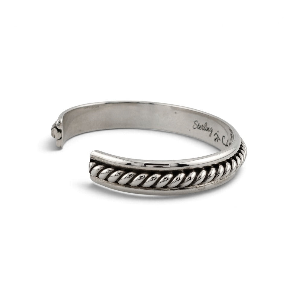 【NAVAJO INDIAN JEWELRY】Silver Bangle -2420