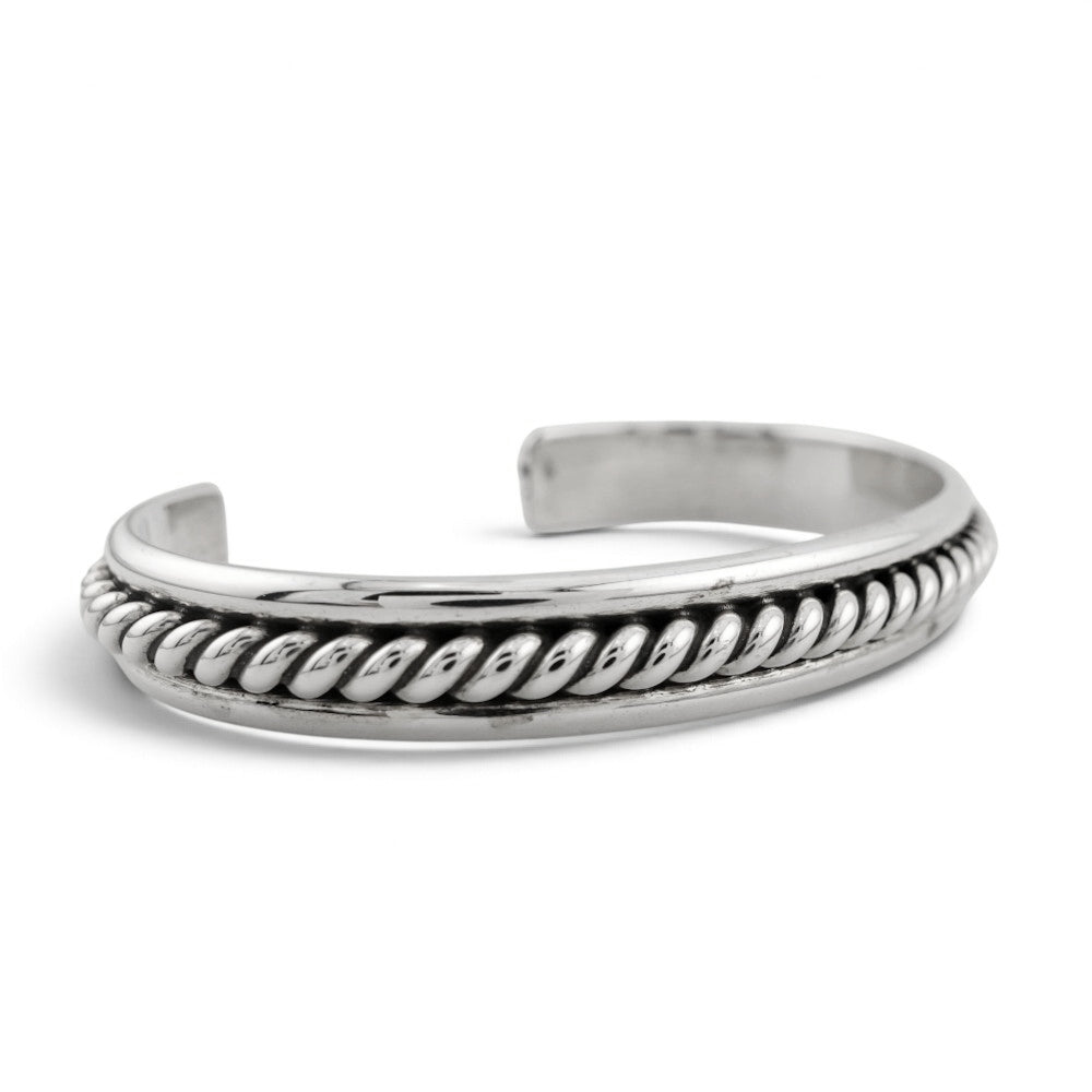 【NAVAJO INDIAN JEWELRY】Silver Bangle -2420