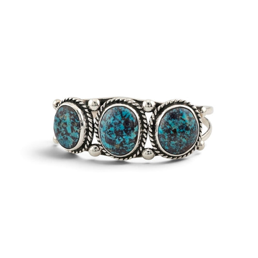 【NAVAJO INDIAN JEWELRY】Silver Bangle -02