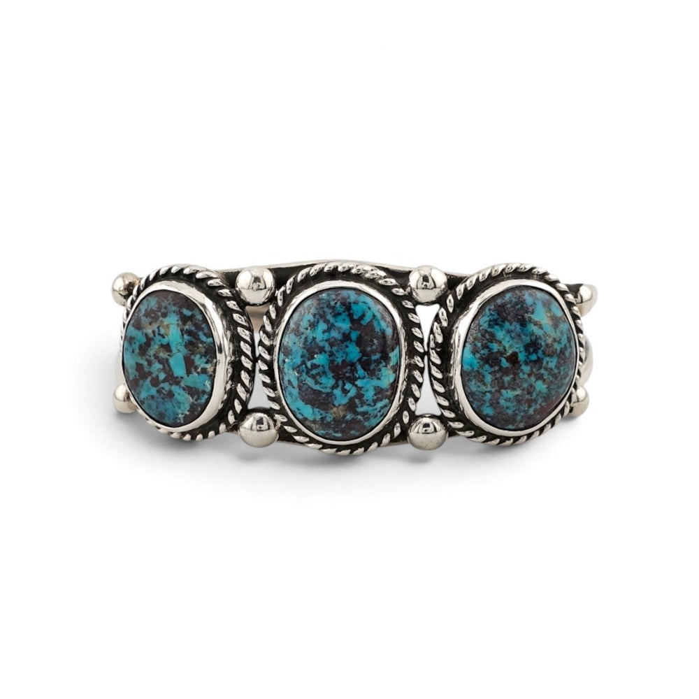 【NAVAJO INDIAN JEWELRY】Silver Bangle -02