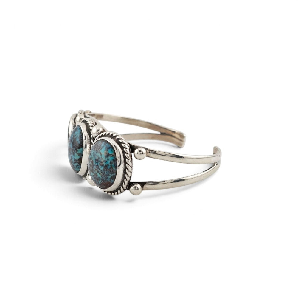 【NAVAJO INDIAN JEWELRY】Silver Bangle -02