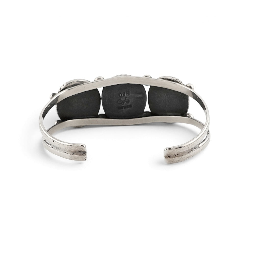 【NAVAJO INDIAN JEWELRY】Silver Bangle -02