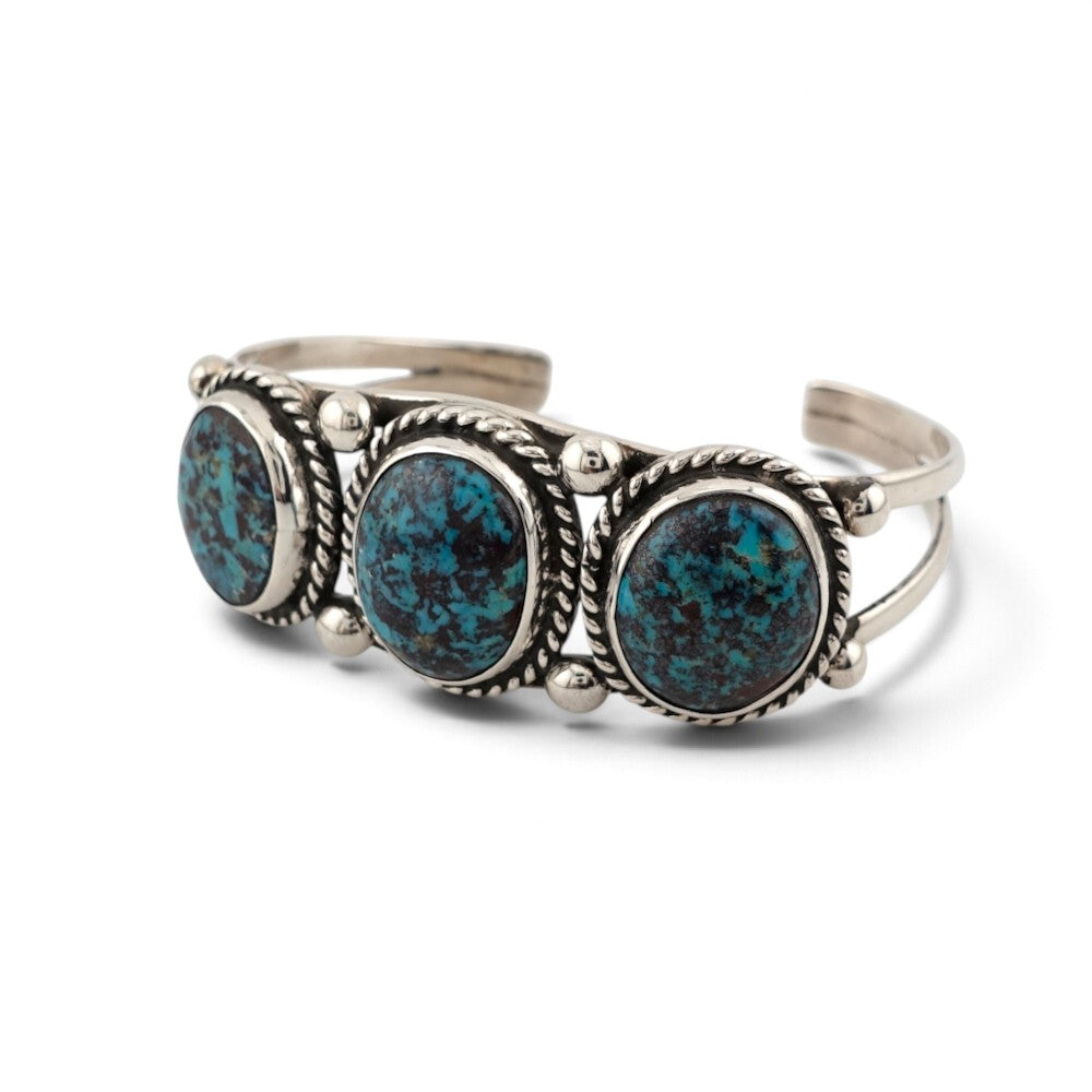 【NAVAJO INDIAN JEWELRY】Silver Bangle -02