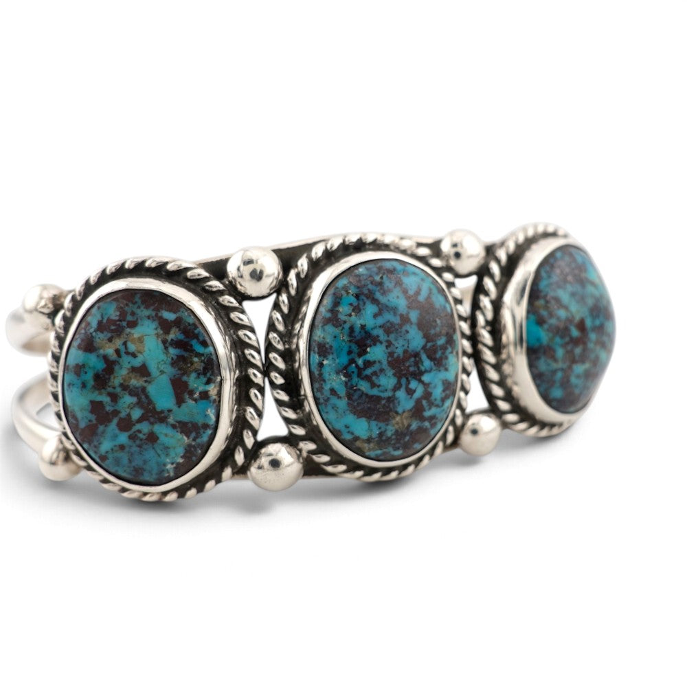 【NAVAJO INDIAN JEWELRY】Silver Bangle -02