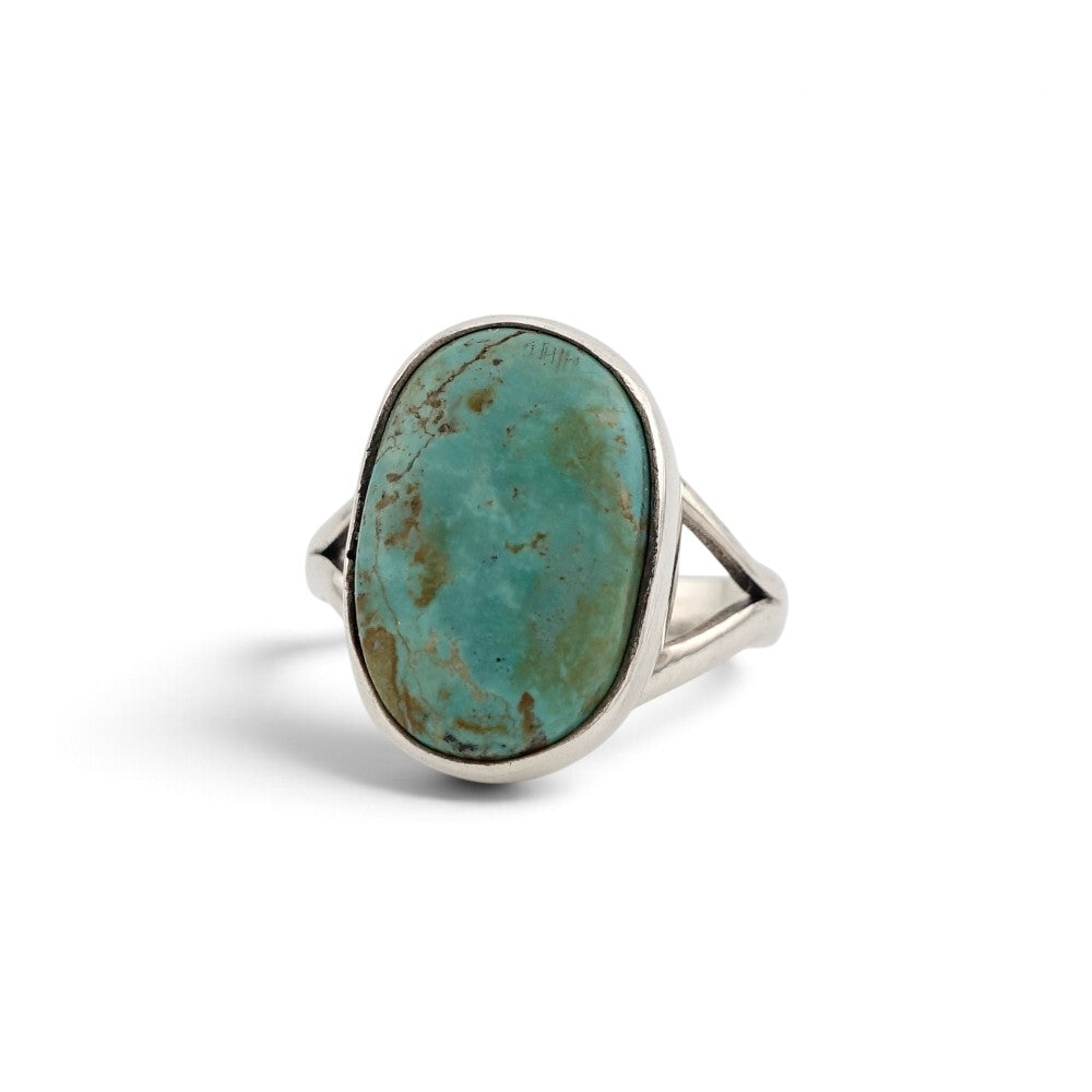 【NAVAJO INDIAN JEWELRY】Silver Ring - 06／17号