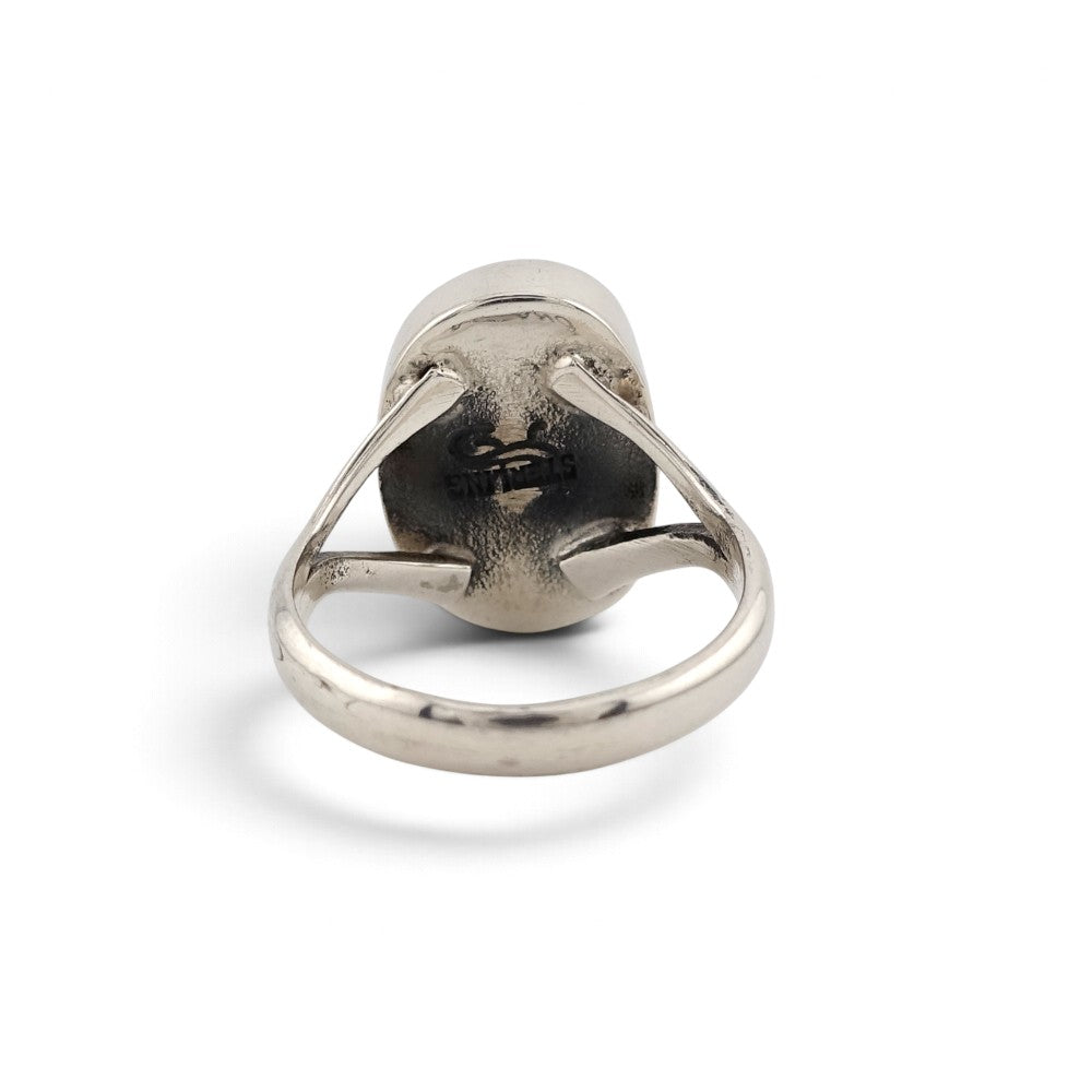 【NAVAJO INDIAN JEWELRY】Silver Ring - 06／17号