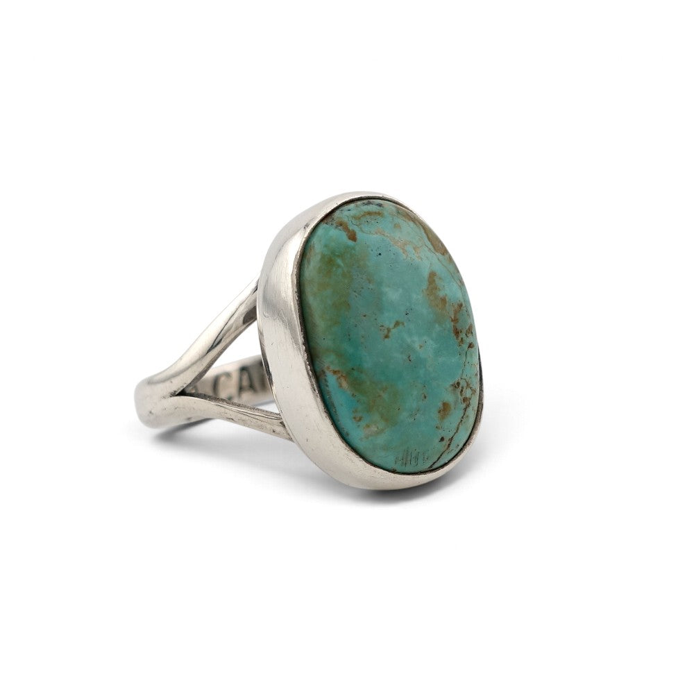 【NAVAJO INDIAN JEWELRY】Silver Ring - 06／17号