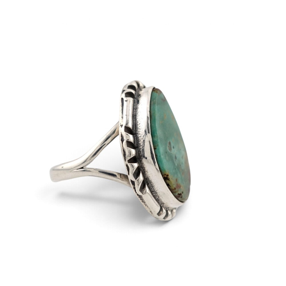 【NAVAJO INDIAN JEWELRY】Silver Ring - 05／15号