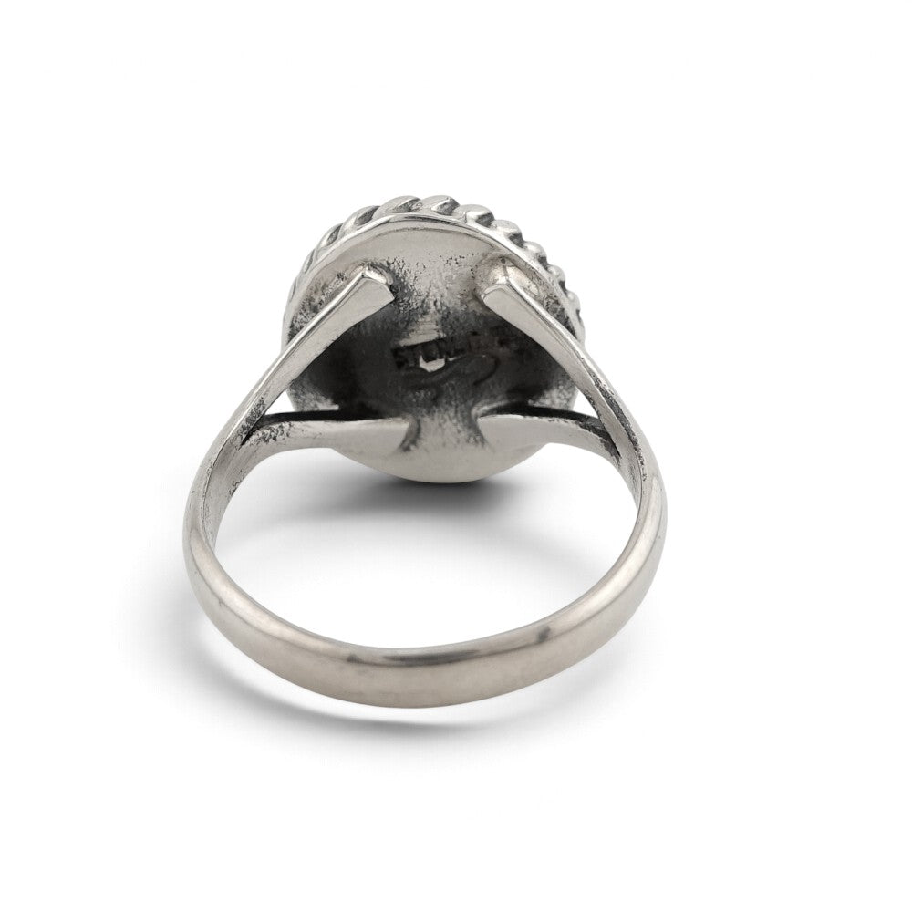 【NAVAJO INDIAN JEWELRY】Silver Ring - 09／22号