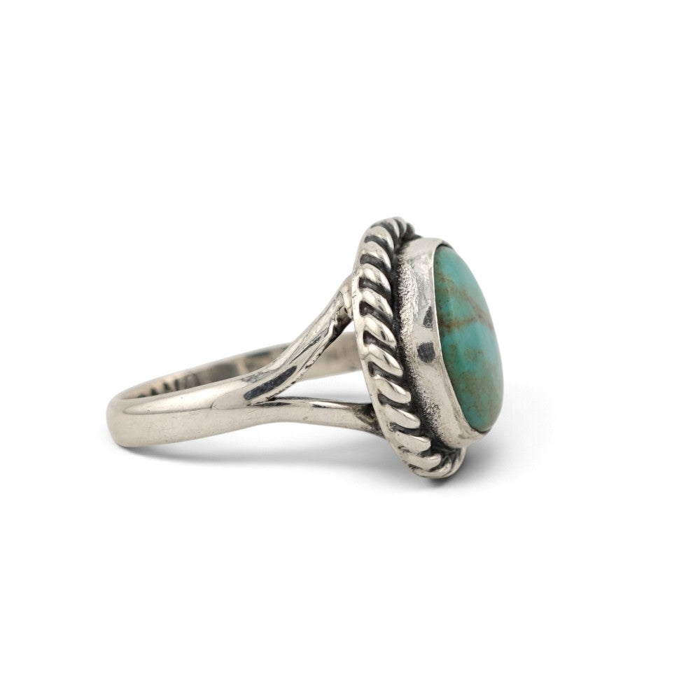 【NAVAJO INDIAN JEWELRY】Silver Ring - 09／22号