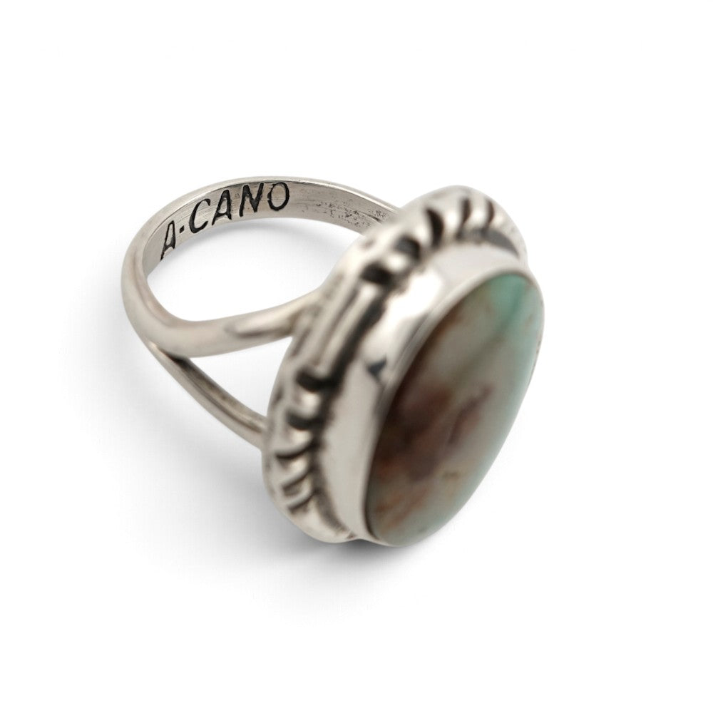 【NAVAJO INDIAN JEWELRY】Silver Ring - 02／13号
