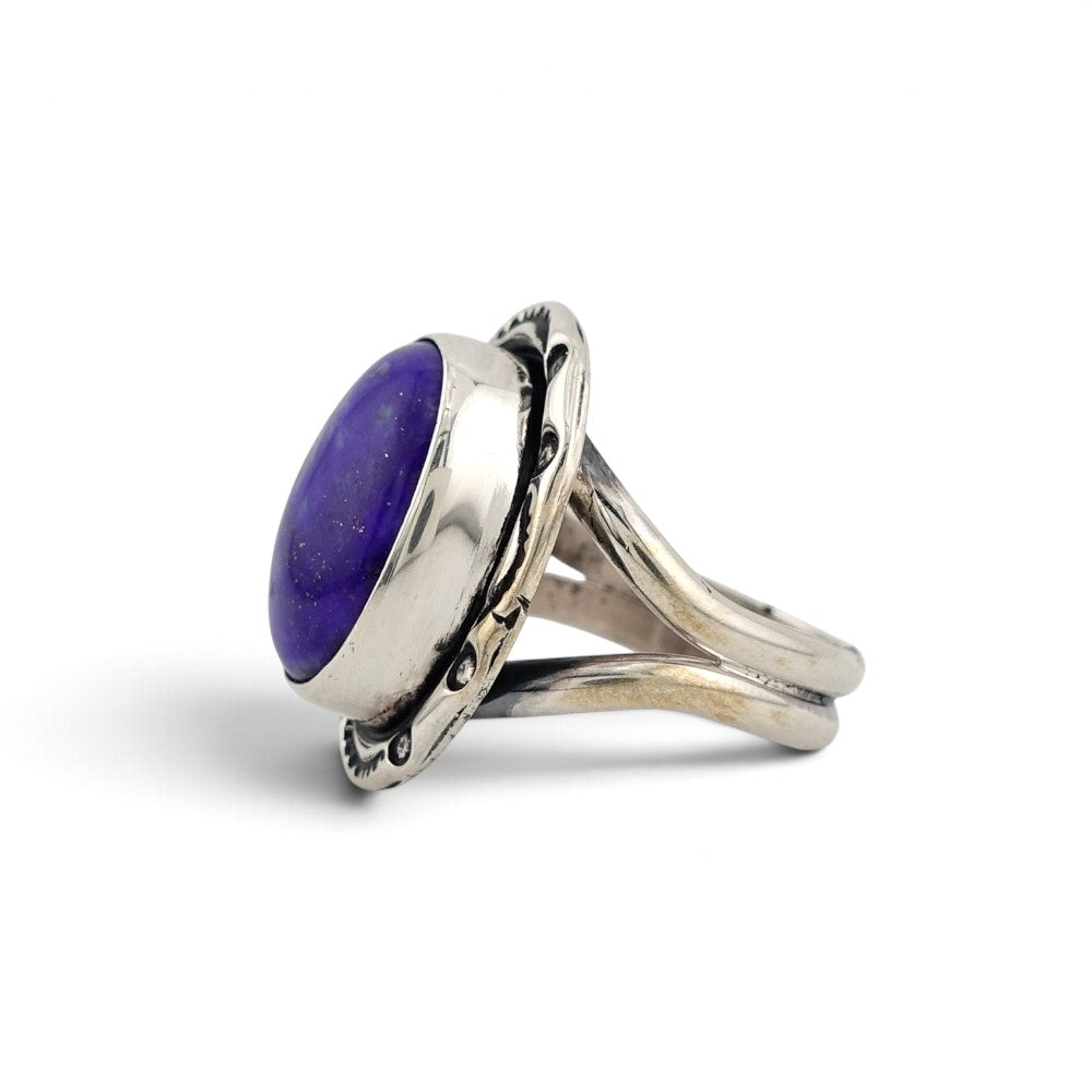 【NAVAJO INDIAN JEWELRY】Silver Ring - 04／14号