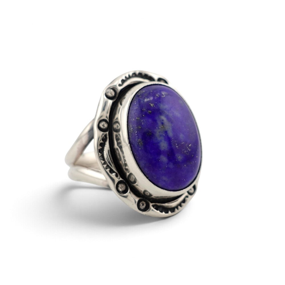 【NAVAJO INDIAN JEWELRY】Silver Ring - 04／14号