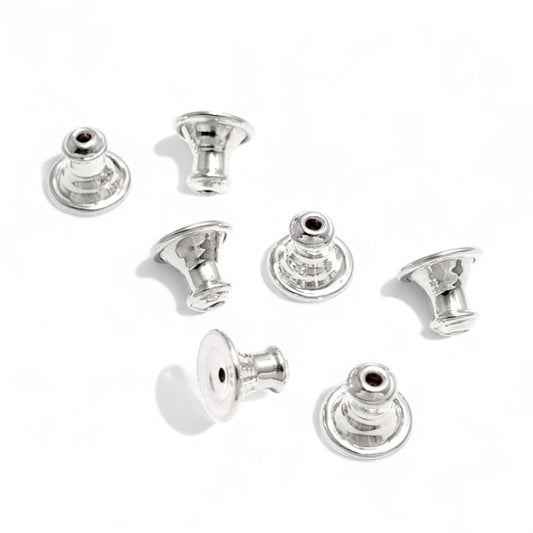 【 1個販売 】Silver シリコンキャッチ