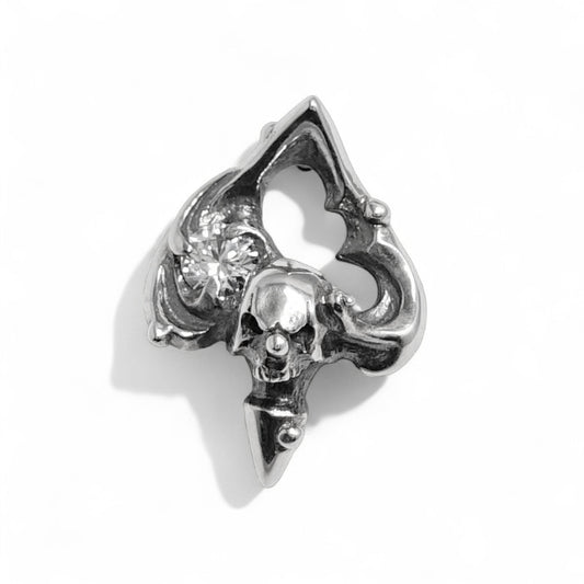 【F.A.L フー・オール・ラフ】 FA-PE-0006 スウィルパターンスペードピアス