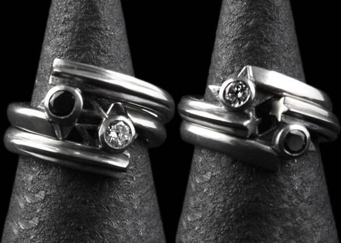 【Rock and Justice EDEN/エデン】Shining Star Ring CZ/CL [ EJR-2 CZ ]