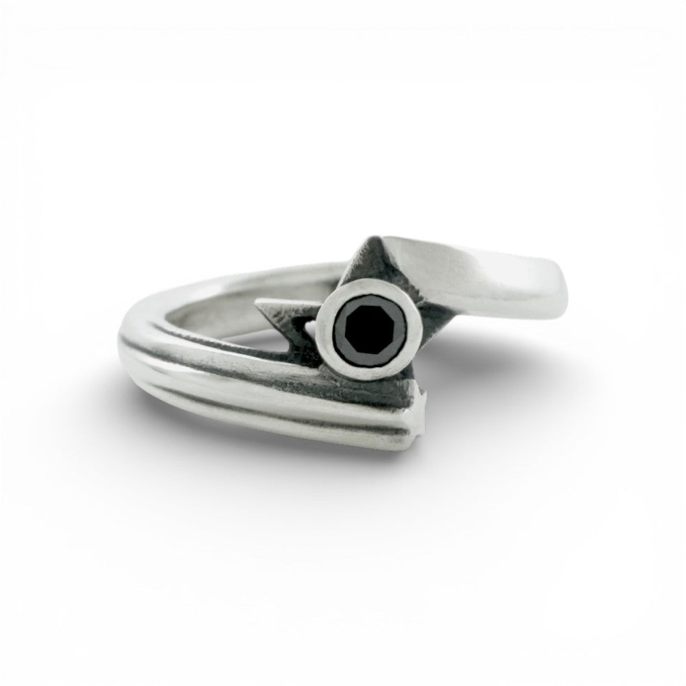 【Rock and Justice EDEN/エデン】Shining Star Ring CZ/CL [ EJR-2 CZ ]