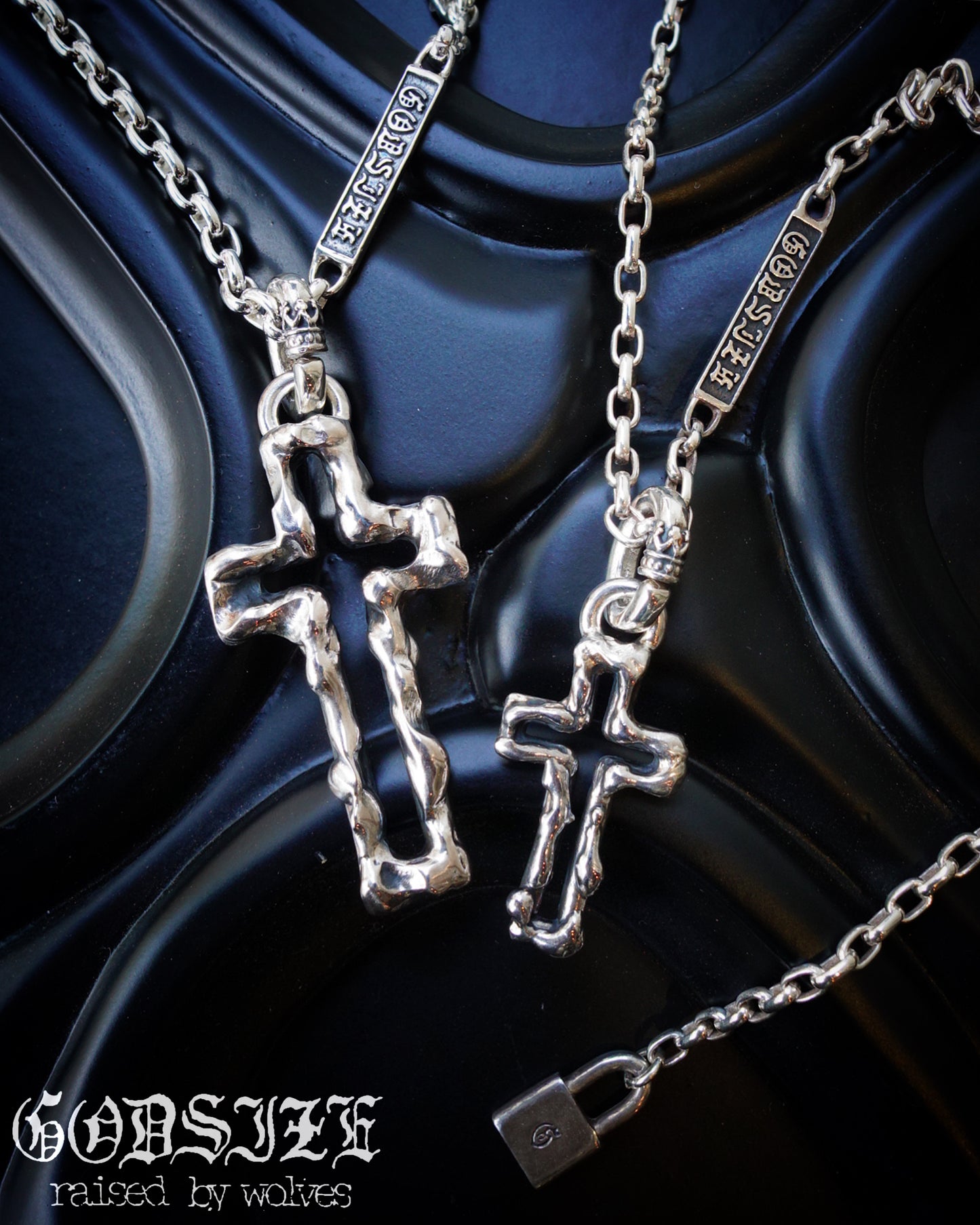 【GODSIZE ゴッドサイズ】GS665PD／OPEN CROSS Pendant "Small" オープンクロス ペンダント