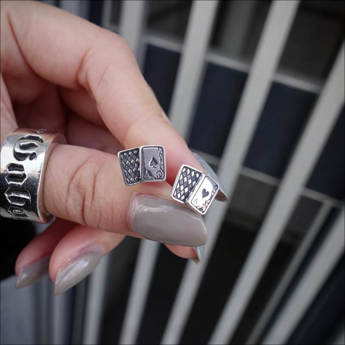 【F.A.L フー・オール・ラフ】 FA-PE-0028-29-30-31 インディビジュアルツーカードピアス