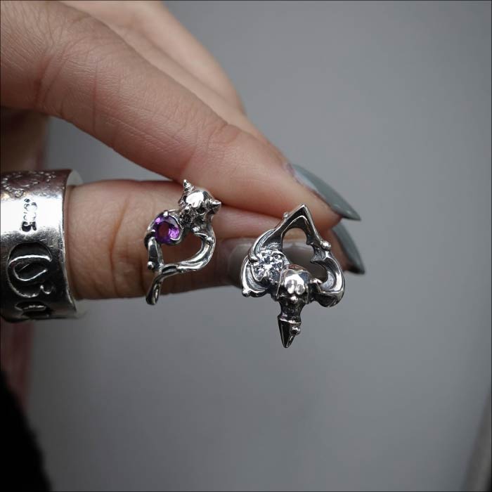 【F.A.L フー・オール・ラフ】 FA-PE-0006 スウィルパターンスペードピアス