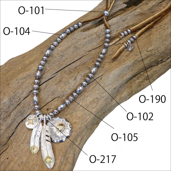 【FIRST ARROW’s ファーストアローズ】O-102/6mm シルバービーズ