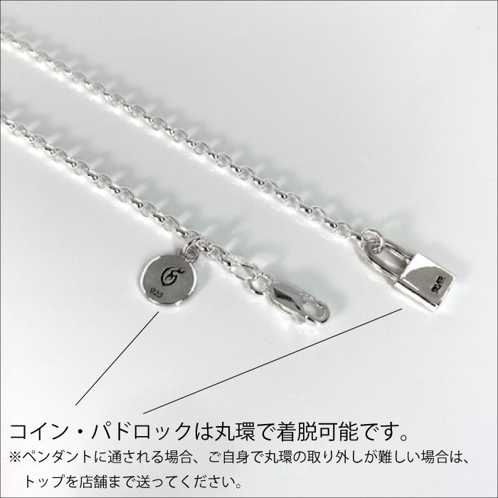 【GODSIZE ゴッドサイズ】GS-01-IDCN CHAIN NECKLACE #1(3mm)  ネックレスチェーン