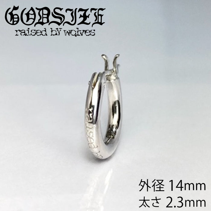 【GODSIZE ゴッドサイズ】PLAIN HOOP rbw/2.3mm