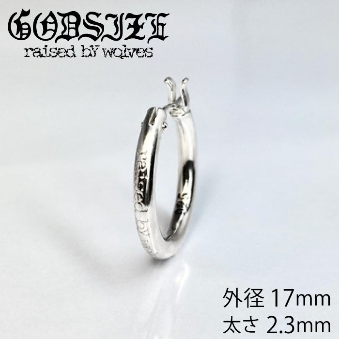 【GODSIZE ゴッドサイズ】PLAIN HOOP rbw/2.3mm