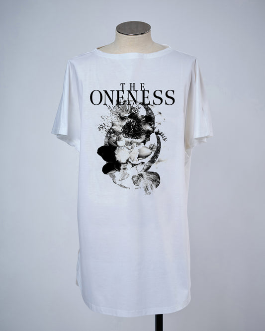 先行予約3-4月入荷予定【THE ONENESS ザ・ワンネス】OJ-HT30-051KMMT French Sleeve T White 締切10/26 熊本地震チャリティーアイテム