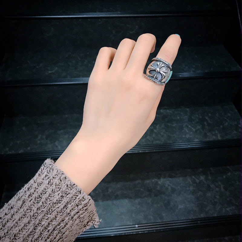 【GODSIZE ゴッドサイズ】GS207R Cross Ring #1 クロスリング