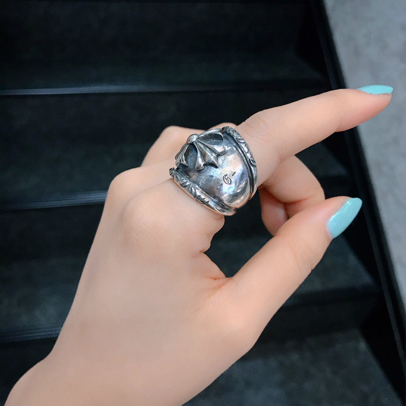 【GODSIZE ゴッドサイズ】GS207R Cross Ring #1 クロスリング