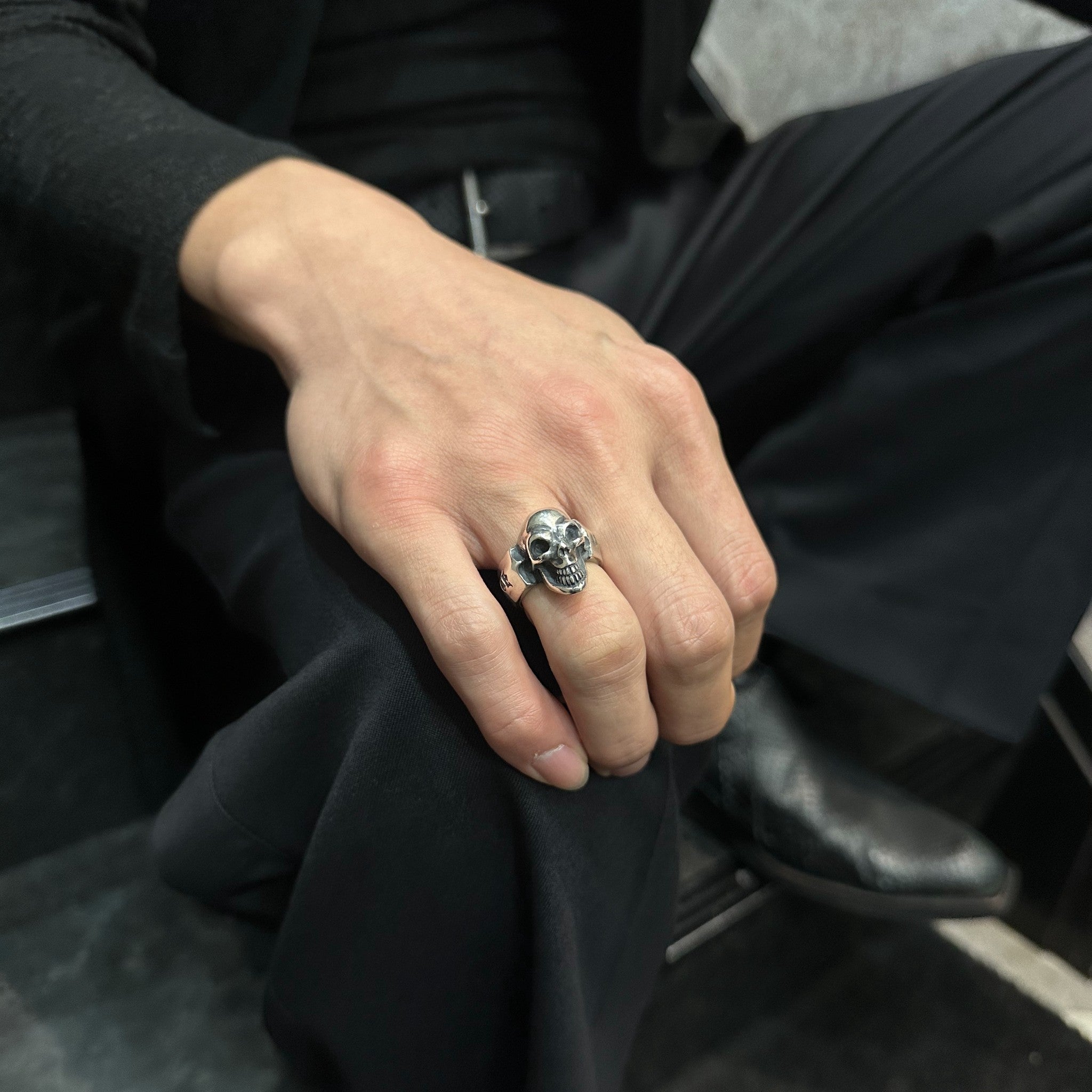 Gaboratory ガボラトリー】Single Skull Ring シングルスカルリング