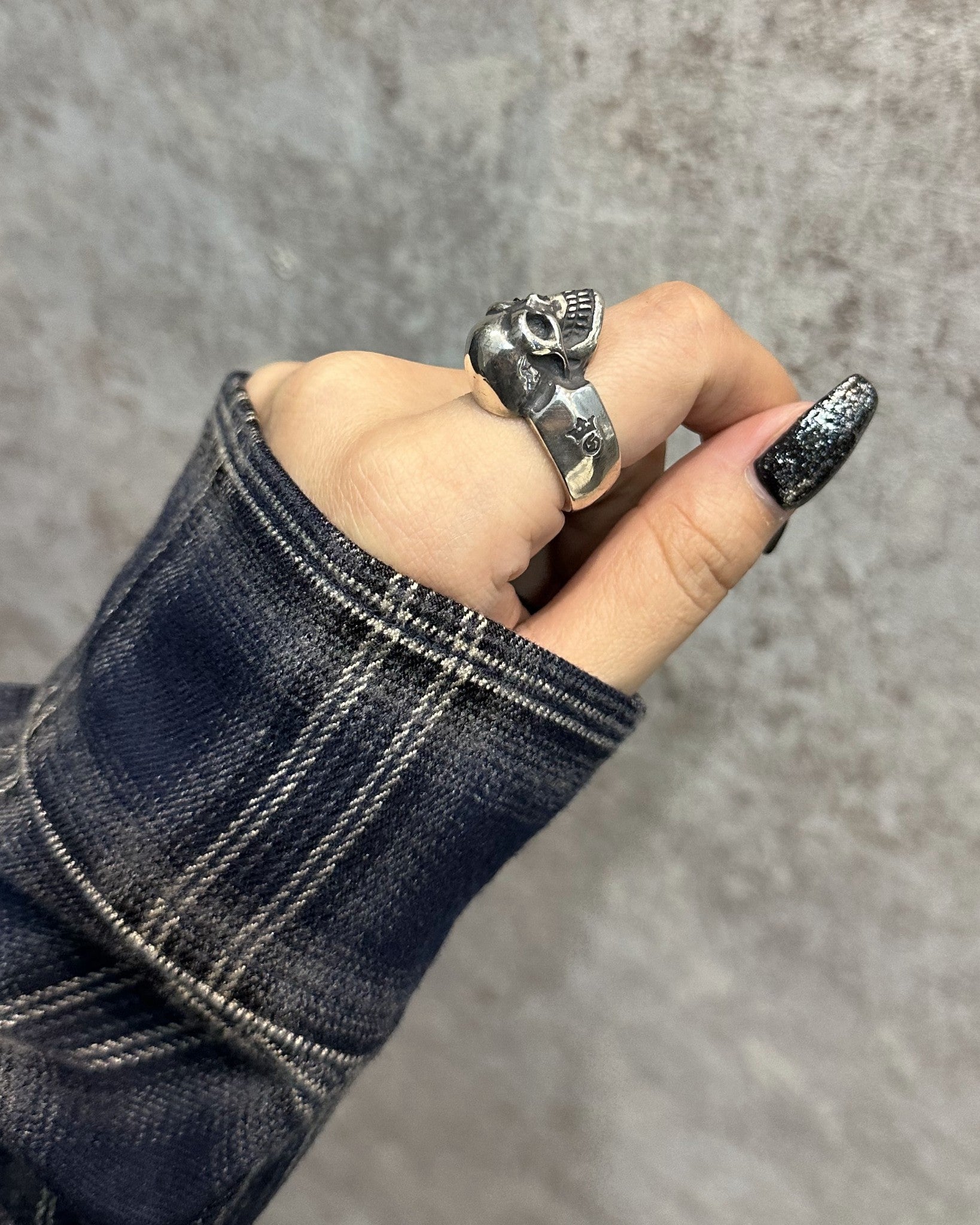 Gaboratory ガボラトリー】Single Skull Ring シングルスカルリング
