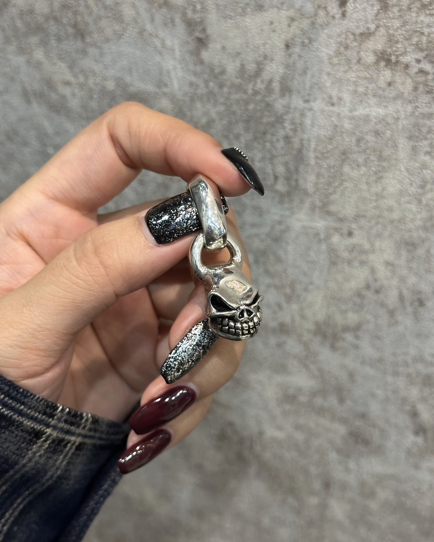 【STARLINGEAR スターリンギア】STP004  マイクロスカルペンダント