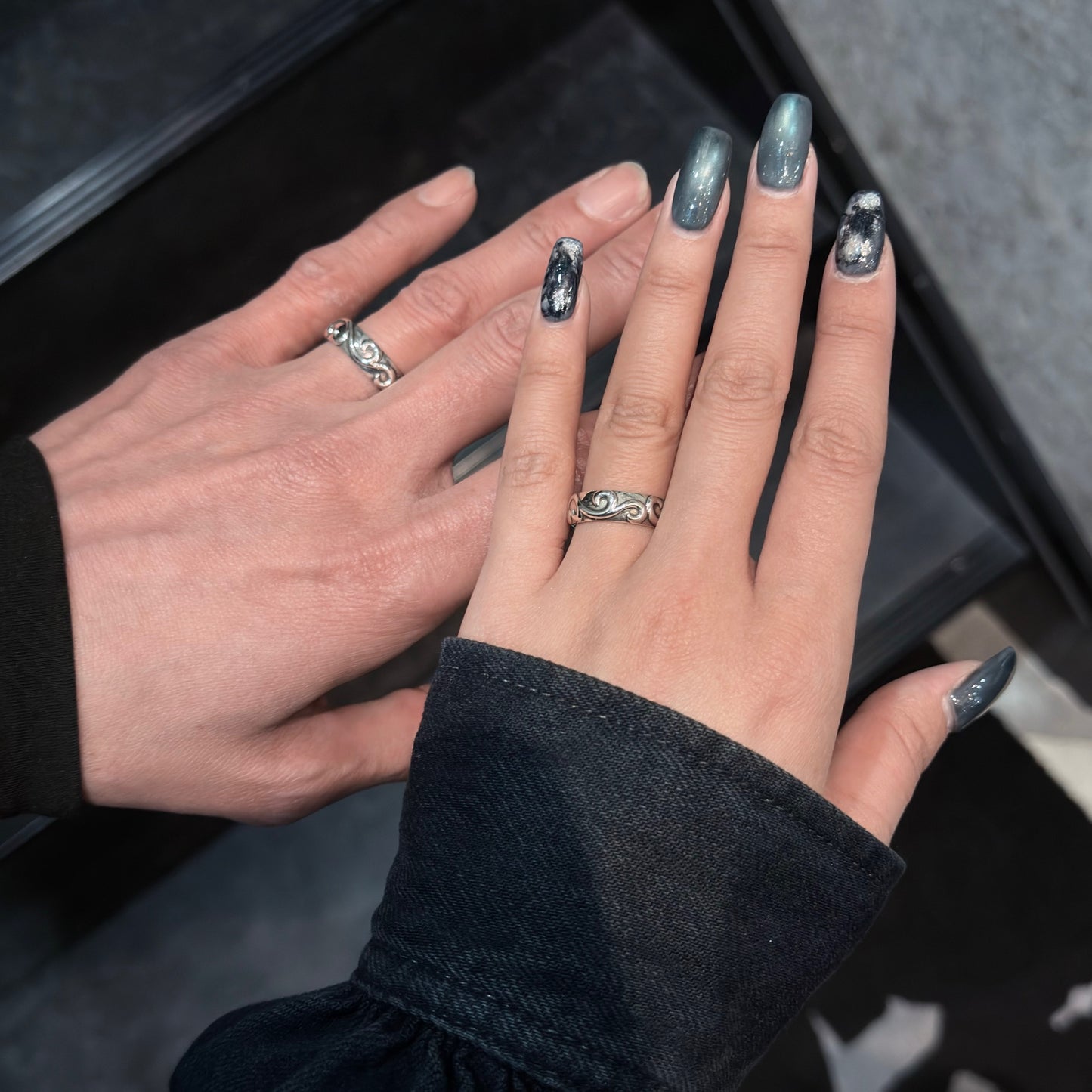 [Bastille] BHAR-008: Ambre paire Ring