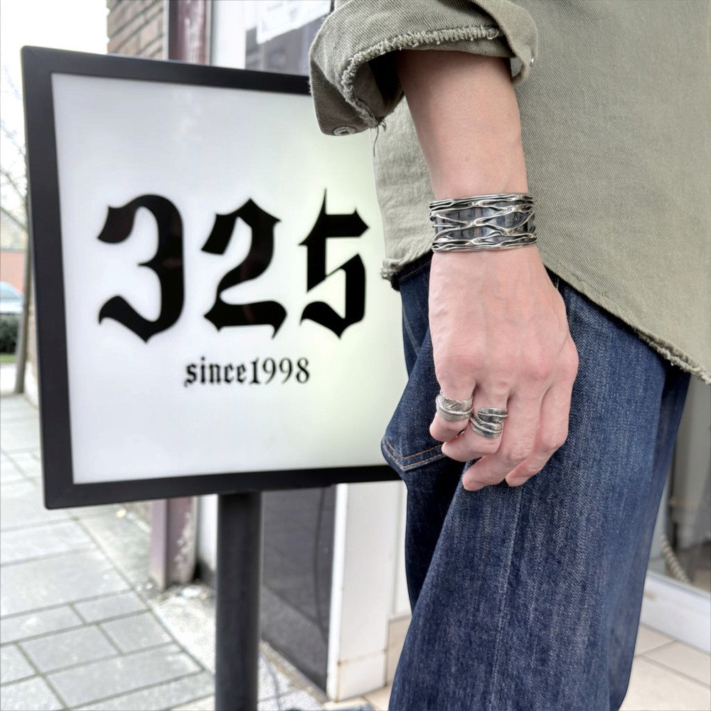 【NAVAJO INDIAN JEWELRY】Silver Bangle -01
